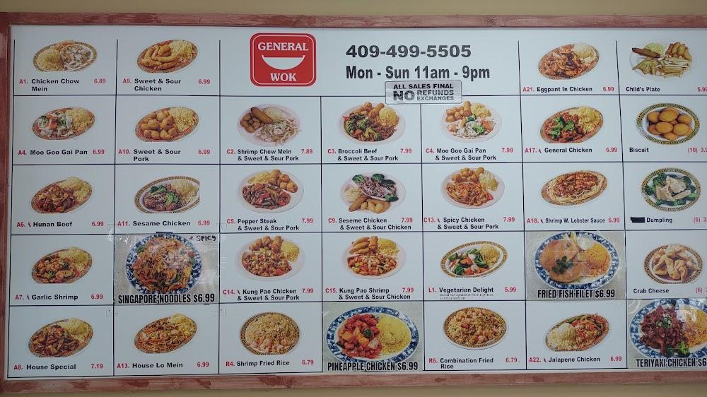 General Wok Menu image 4